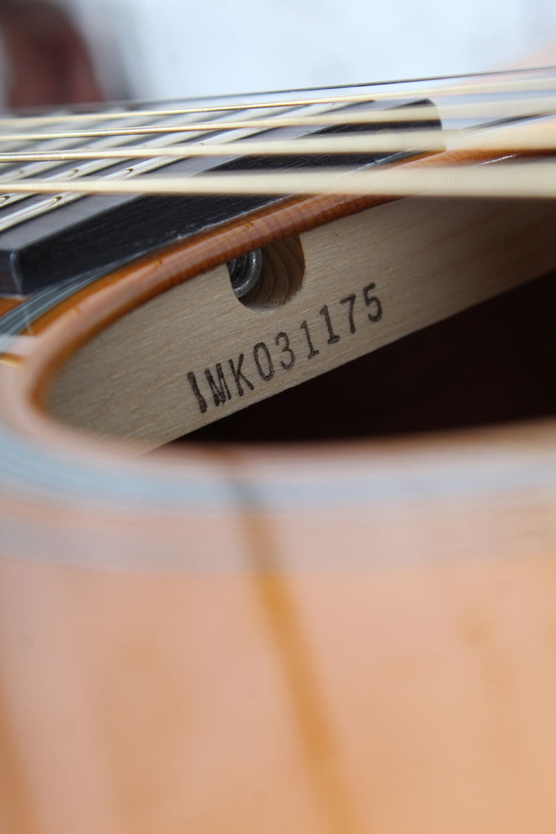 Yamaha A1M Dreadnought Cutaway Acoustic Electric Guitar Vintage Natural Finish