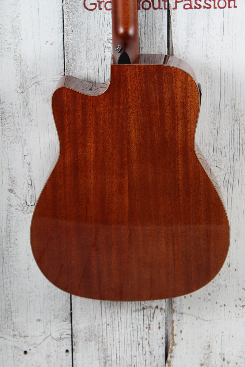 Yamaha A1M Dreadnought Cutaway Acoustic Electric Guitar Vintage Natural Finish