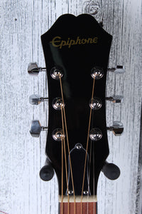 Epiphone Songmaker Deluxe FT-100CE Dreadnought Acoustic Electric Guitar Natural