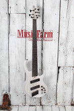 Load image into Gallery viewer, Ibanez BTB865MS Multi Scale 5 String Electric Bass Guitar Trans White with Case