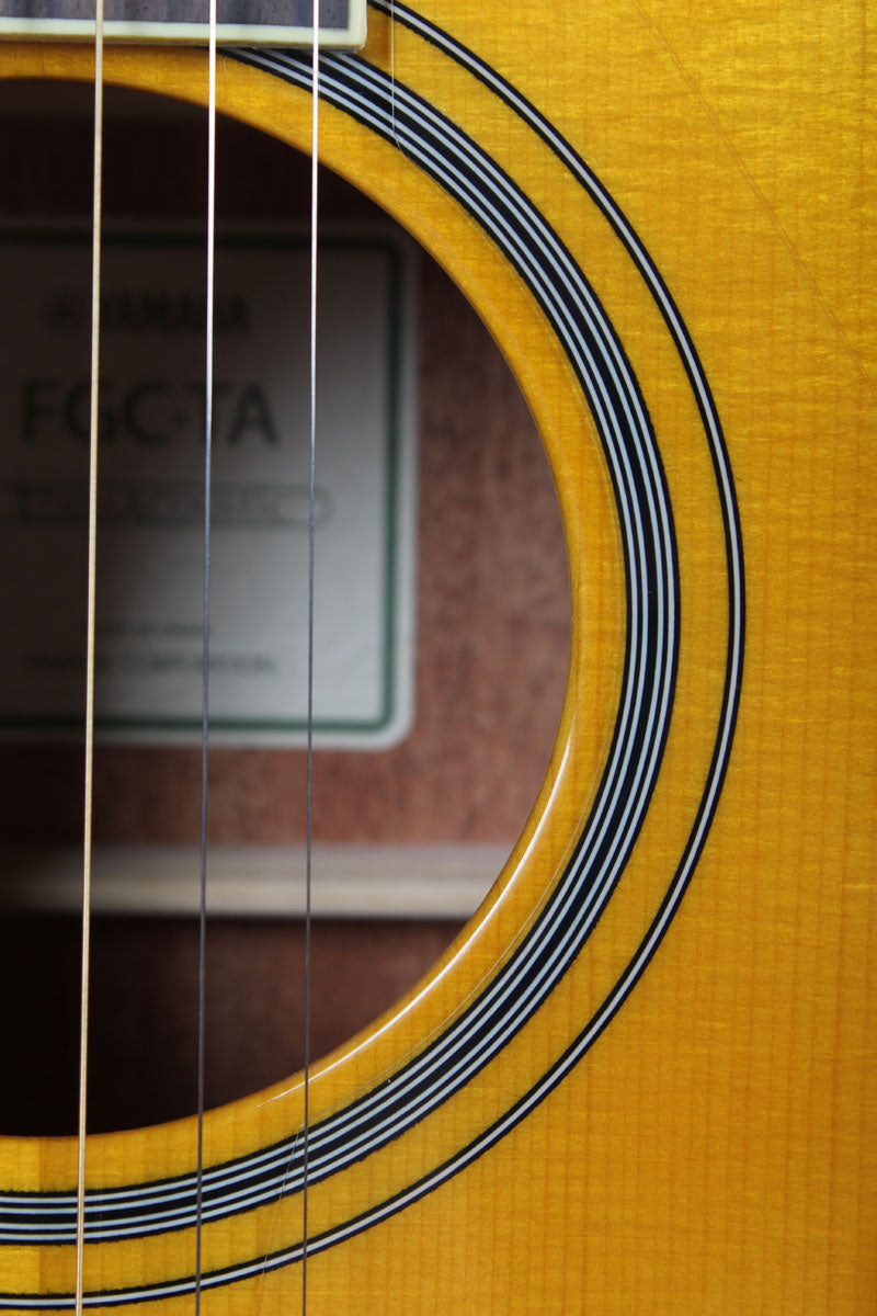 Yamaha TransAcoustic Dreadnought Cutaway Acoustic Electric Guitar Vintage Tint