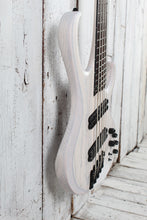 Load image into Gallery viewer, Ibanez BTB865MS Multi Scale 5 String Electric Bass Guitar Trans White with Case