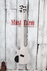 Ibanez BTB865MS Multi Scale 5 String Electric Bass Guitar Trans White with Case