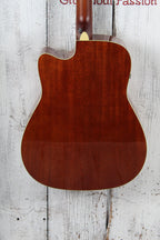 Yamaha TransAcoustic Dreadnought Cutaway Acoustic Electric Guitar Vintage Tint