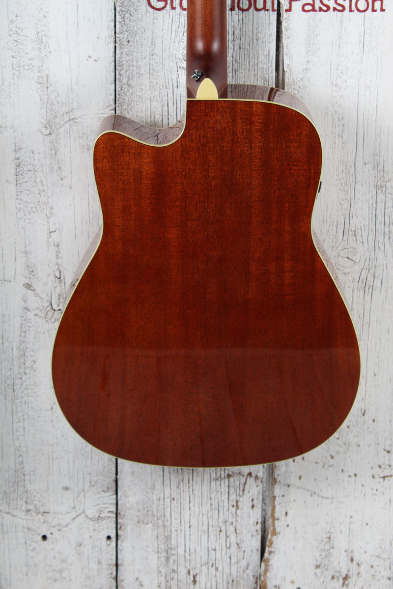 Yamaha TransAcoustic Dreadnought Cutaway Acoustic Electric Guitar Vintage Tint