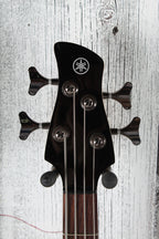 Yamaha TRBX304 4 String Electric Bass Guitar Active Electronics Black Finish