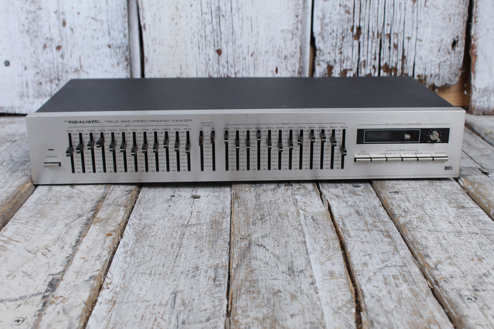 Realistic 31-2010 Rack Mount 12 Band Stereo Frequency Equalizer Main image