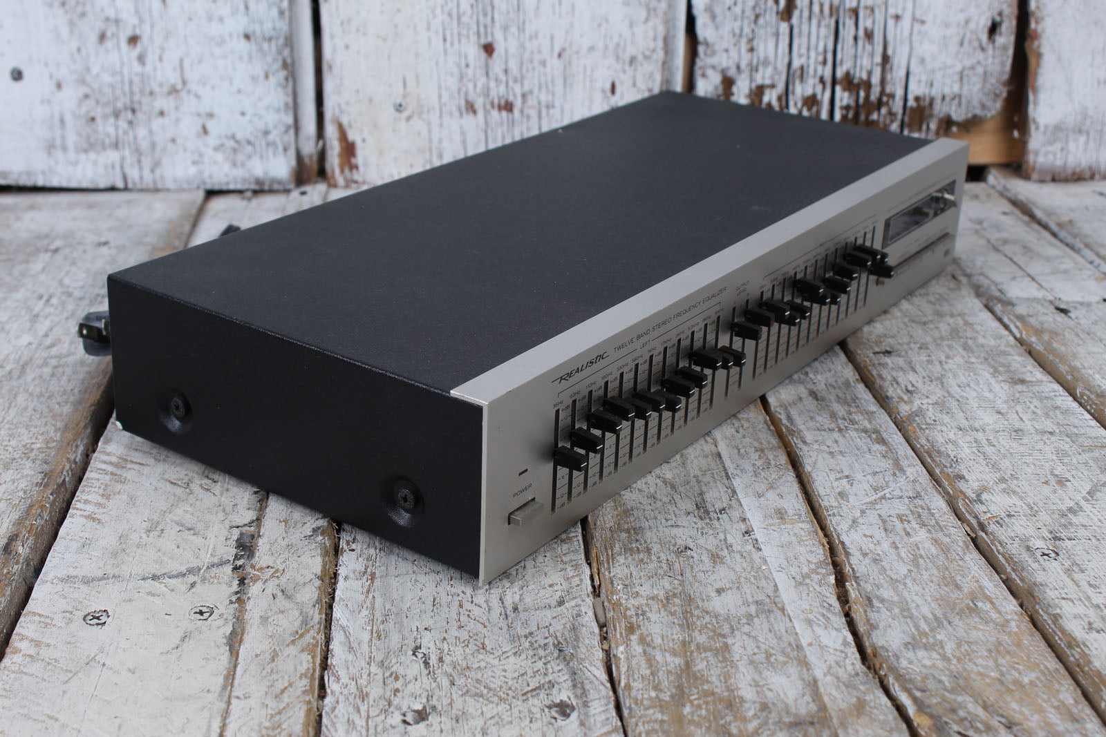 Realistic 31-2010 Rack Mount 12 Band Stereo Frequency Equalizer