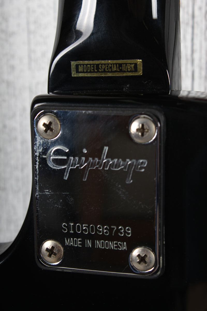 Epiphone Les Paul Special II Solid Body Electric Guitar Black Finish