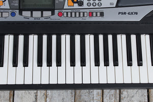 Yamaha PSR-GX76 Digital Keyboard 76 Key Digital Keyboard with Power Supply