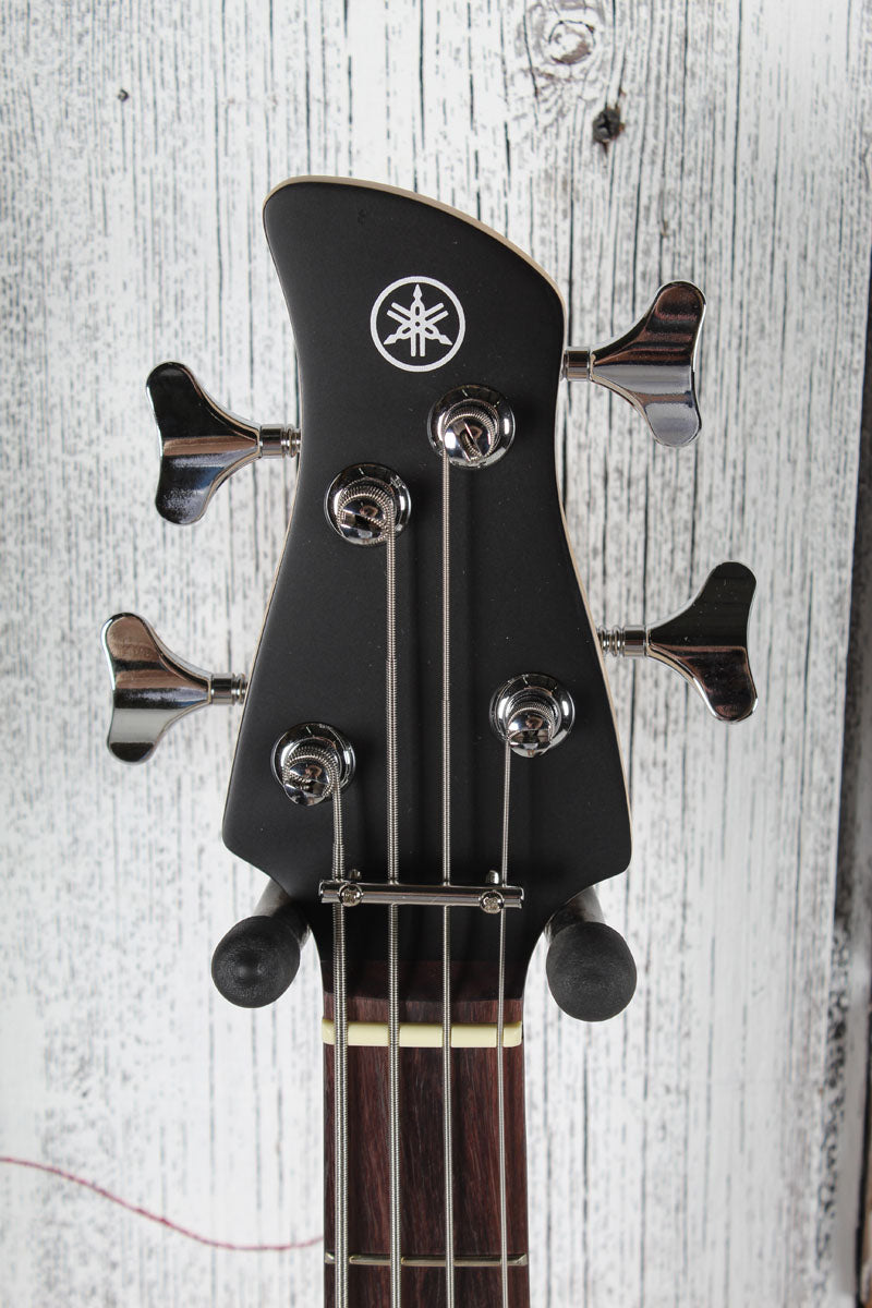 Yamaha TRBX174 Double Cutaway 4 String Electric Bass Guitar Black Finish