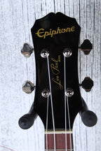 Epiphone Les Paul Acoustic Electric Concert Ukulele Vintage Sunburst with Gig Bag
