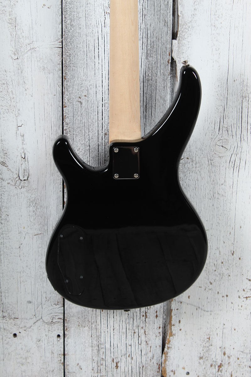 Yamaha TRBX174 Double Cutaway 4 String Electric Bass Guitar Black Finish