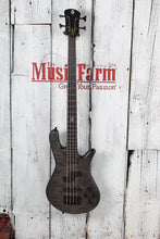 Load image into Gallery viewer, Spector NS Pulse II 4 String Electric Bass Guitar Black Stain Matte Finish