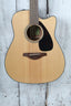 Yamaha FGX800C Dreadnought Cutaway Acoustic Electric Guitar Solid Spruce Top
