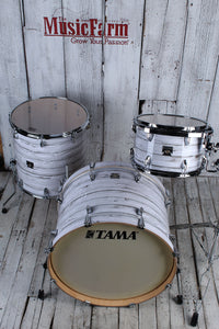 Tama Superstar Classic CK32RZS 3 Piece Drum Shell Pack Ice Ash Wrap