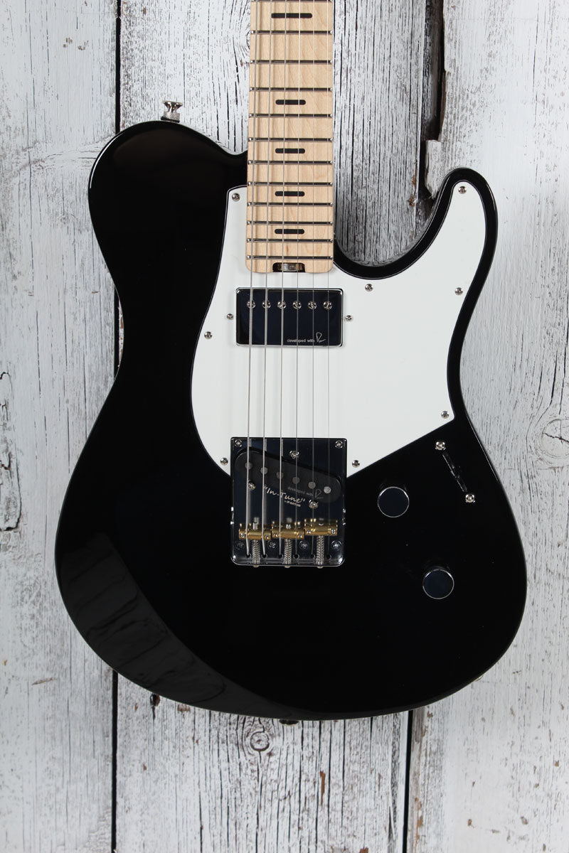 Yamaha PACS+11SM Pacifica Standard Plus Electric Guitar Black with Gig Bag