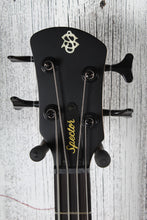 Load image into Gallery viewer, Spector NS Pulse II 4 String Electric Bass Guitar Black Stain Matte Finish