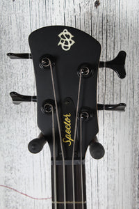 Spector NS Pulse II 4 String Electric Bass Guitar Black Stain Matte Finish