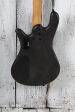 Load image into Gallery viewer, Spector NS Pulse II 4 String Electric Bass Guitar Black Stain Matte Finish