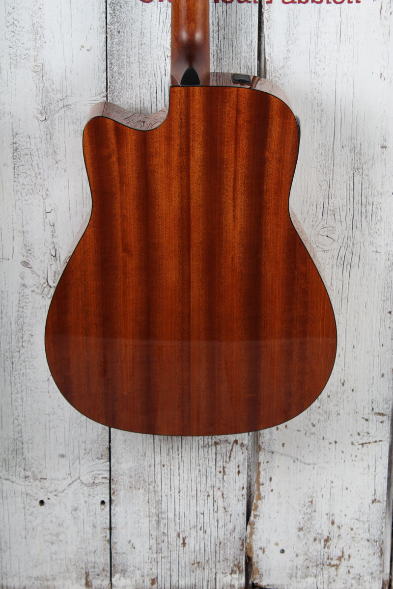 Yamaha FGX800C Dreadnought Cutaway Acoustic Electric Guitar Solid Spruce Top