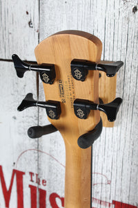 Spector NS Pulse II 4 String Electric Bass Guitar Black Stain Matte Finish