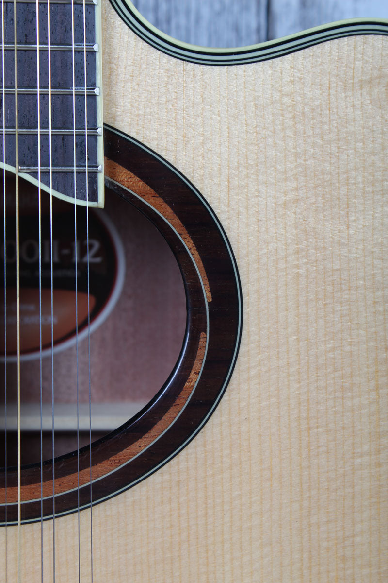 Yamaha APX700II 12 String Thinline Cutaway Acoustic Electric Guitar Natural