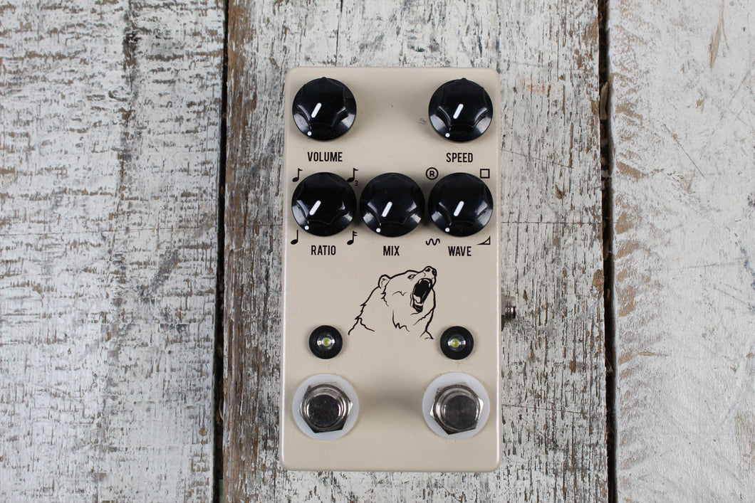 JHS Kodiak Tremolo Pedal Electric Guitar Tremolo Effects Pedal with Tap Tempo