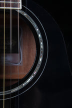 Yamaha  CPX600 BL Medium Jumbo Cutaway Acoustic Electric Guitar Black Finish