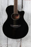Yamaha APX Series APX600 Thinline Cutaway Acoustic Electric Guitar Black Finish