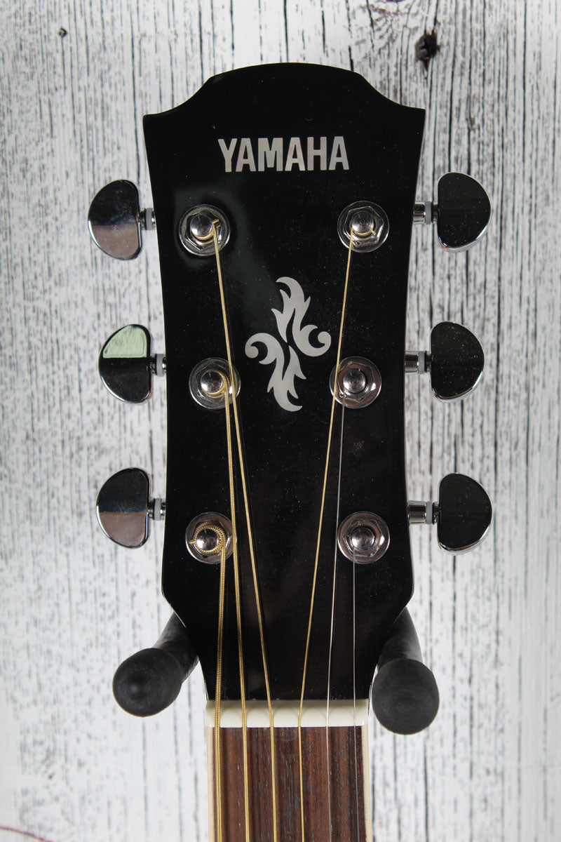 Yamaha APX Series APX600 Thinline Cutaway Acoustic Electric Guitar Black Finish