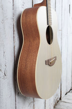 Yamaha Storia I Concert Body Acoustic Electric Guitar Off White Semi Gloss