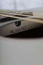 Yamaha Storia I Concert Body Acoustic Electric Guitar Off White Semi Gloss