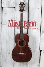 Load image into Gallery viewer, Washburn R310K Victorian Parlor Acoustic Guitar Natural Antique Matte w Gig Bag