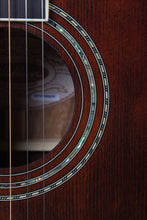 Load image into Gallery viewer, Washburn R310K Victorian Parlor Acoustic Guitar Natural Antique Matte w Gig Bag