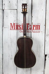 Washburn R310K Victorian Parlor Acoustic Guitar Natural Antique Matte w Gig Bag
