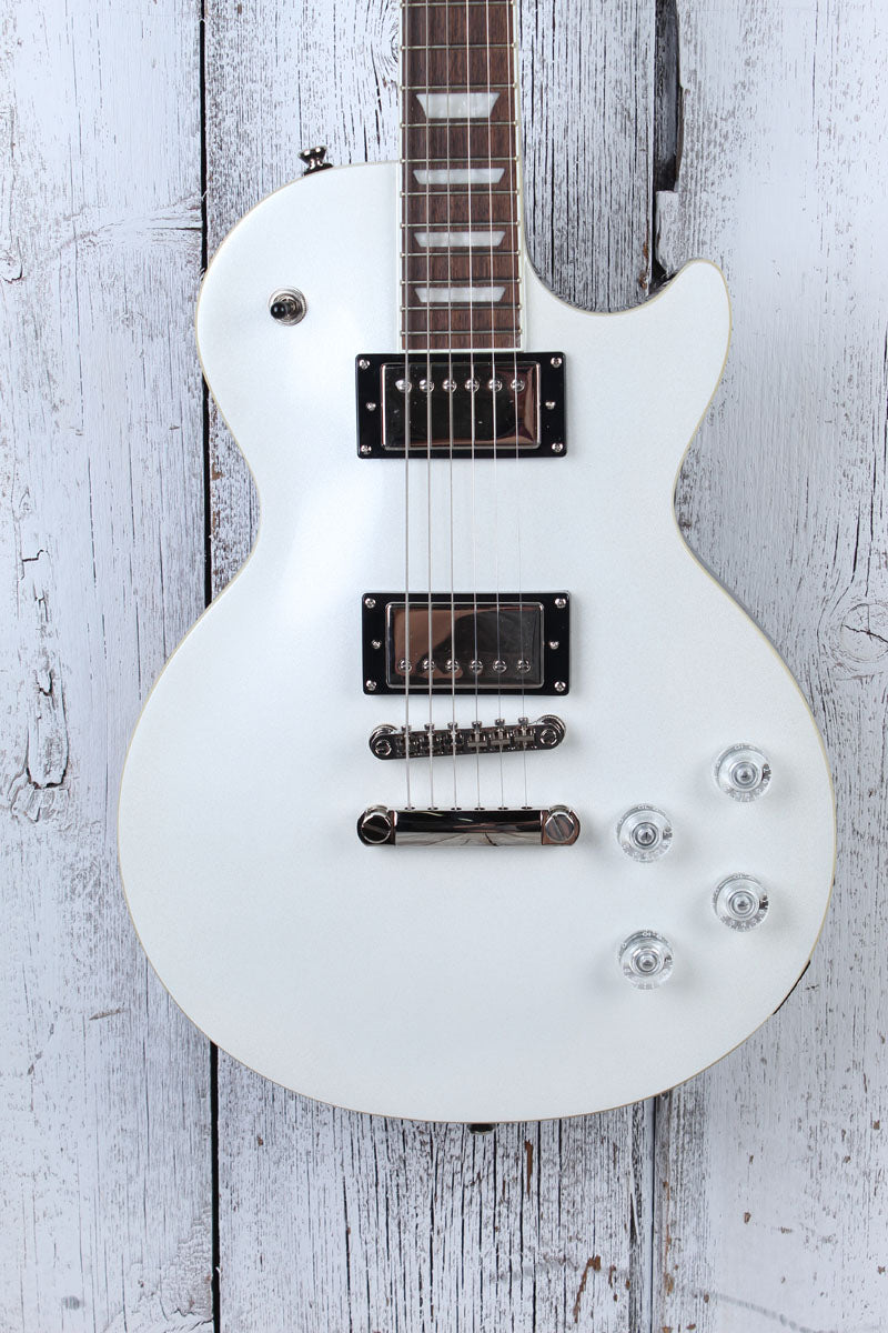 Epiphone Les Paul Muse Solid Body Electric Guitar Pearl White Metallic Finish