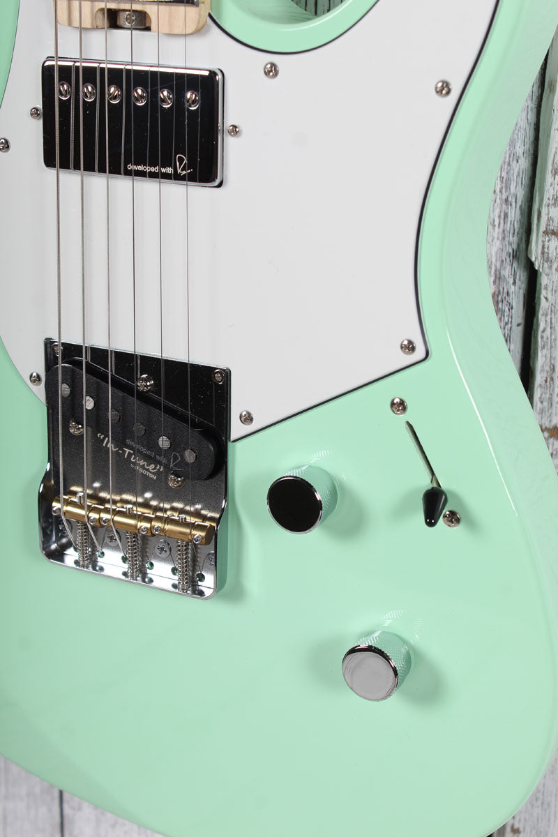 Yamaha PACS+11SM Pacifica Standard Plus Electric Guitar Peppermint with Gig Bag