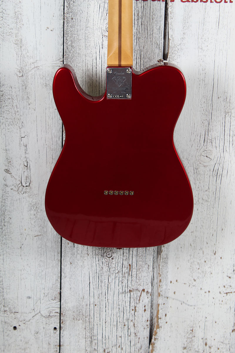 Fender 75th Anniversary Player II Telecaster Electric Guitar Candy Apple Red