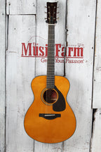 Yamaha FS5 Red Label Concert Body Acoustic Guitar Natural with Hardshell Case