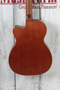 Martin 000CJr-10E Junior 14 Fret Cutaway Acoustic Electric Guitar with Gig Bag