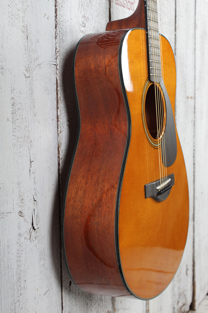 Yamaha FS5 Red Label Concert Body Acoustic Guitar Natural with Hardshell Case
