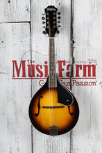 Load image into Gallery viewer, Washburn M1S Americana A Style Mandolin Solid Spruce Top Tobacco Sunburst Gloss