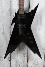 Dean X Series Razorback X Solid Body Electric Guitar Classic Black Finish