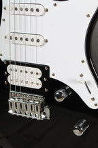 Yamaha PAC112V Double Cut Solid Body Electric Guitar Black Finish