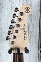 Yamaha PAC112V Double Cut Solid Body Electric Guitar Black Finish