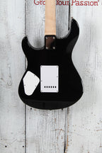 Yamaha PAC112V Double Cut Solid Body Electric Guitar Black Finish