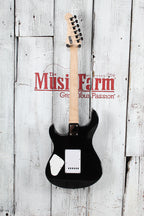 Yamaha PAC112V Double Cut Solid Body Electric Guitar Black Finish