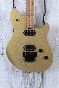 EVH Wolfgang WG Standard Electric Guitar Baked Maple Neck Gold Sparkle Finish