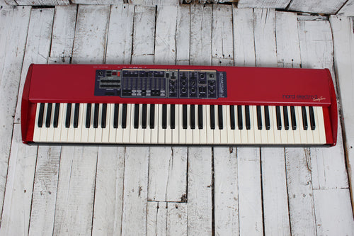 Nord Electro 2 73 Keyboard 73 Key Keyboard with Power Supply and Gig Bag